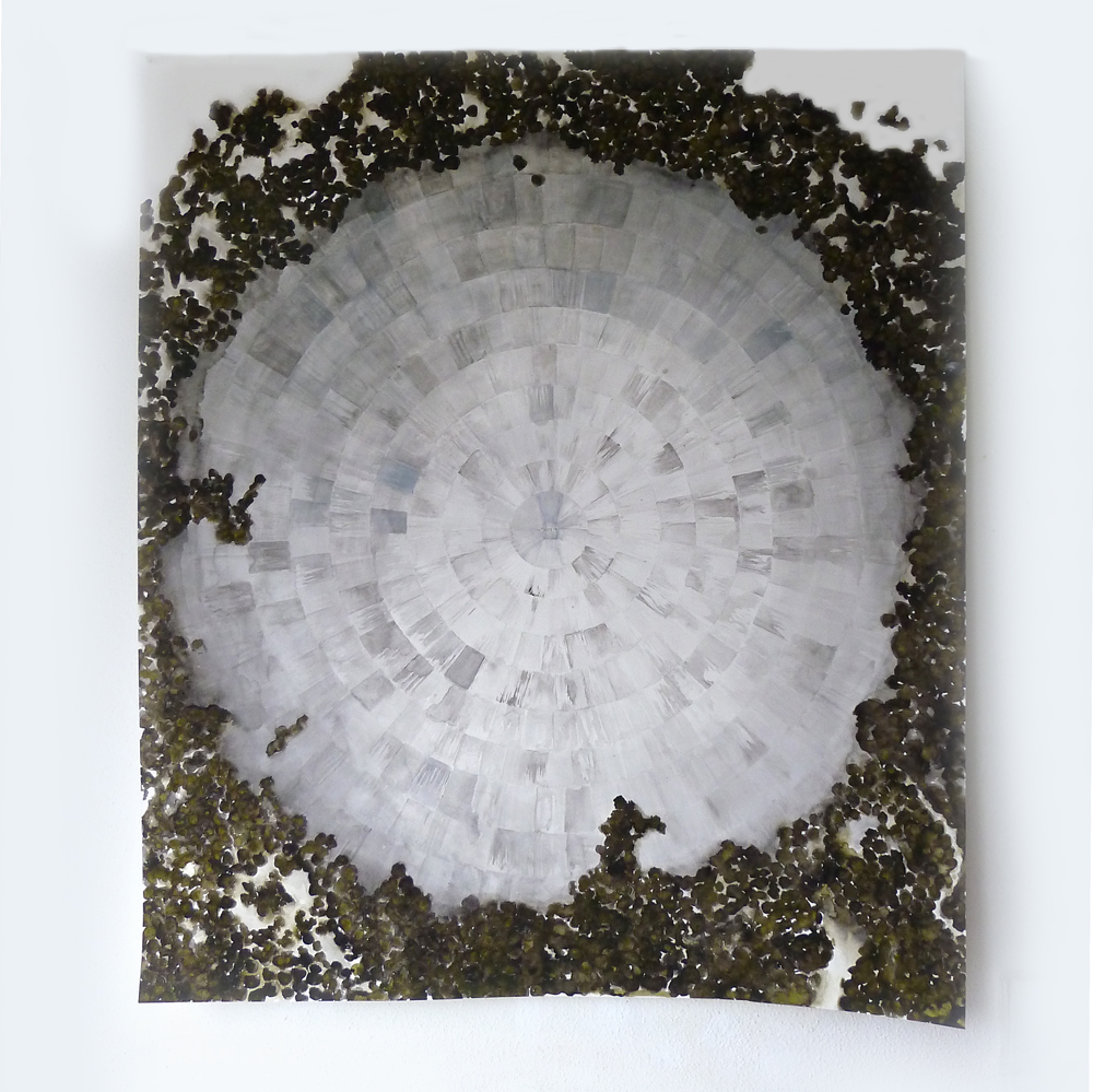 Runit Dome, 135 x 145 cm, aquarel op papier, 2014
